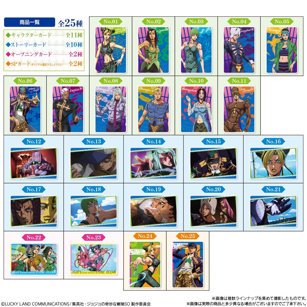 USED A404 JoJo's Bizarre Adventure Stone Ocean Metallic Plastic
