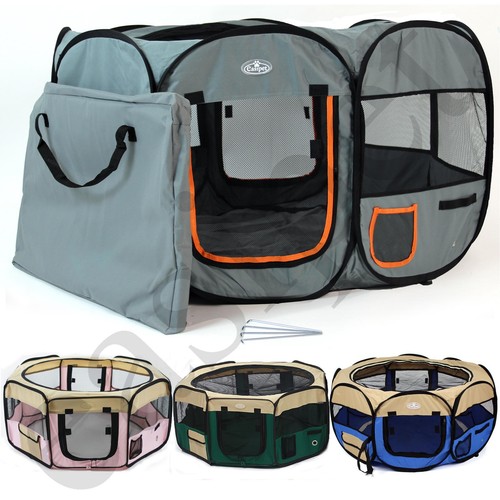 Portable Fabric Pet Playpen Dog Cat Puppy Guinea Pig Rabbit Play Pen Folding Run