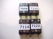 MODIFIED FOR QRP 40 METER CW 4 PACK IN FT-243 HOLDERS