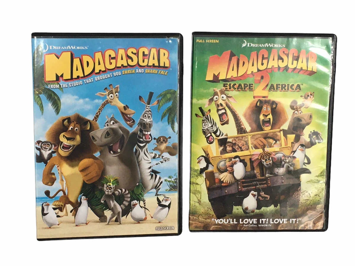 Opening To Madagascar Escape 2 Africa 2009 Dvd Madagascar 2 Movie Dvd
