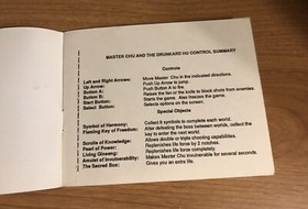 Master Chu And The Drunkard Hu - Nintendo NES - Cartridge & Manual Only - TESTED