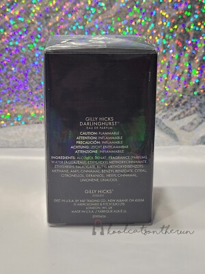 Gilly Hicks DARLINGHURST 1.7 fl oz / 50 ml Eau De Parfum Perfume