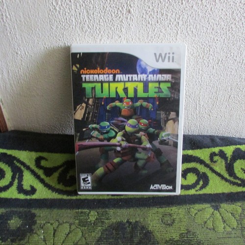 Wii Game. Teenage Mutant Ninja Turtles.