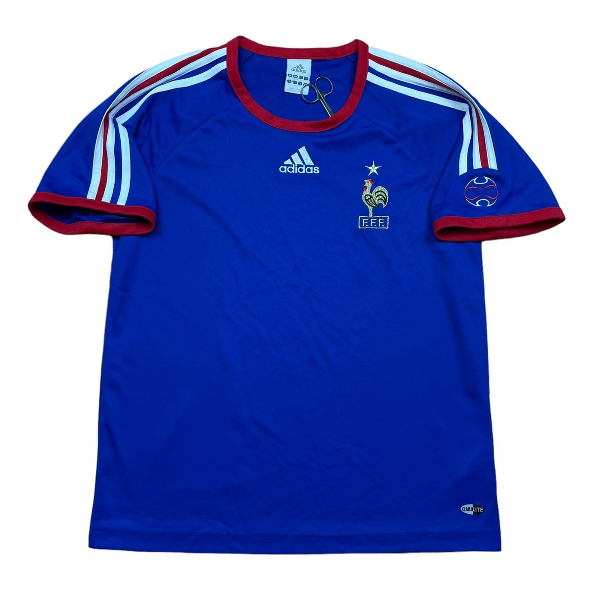 2006 adidas フランス代表 ユニフォーム サッカーシャツ France Home football shirt 2006 Soccer Jersey Shirt Mens Trikot