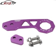 Jdm Anodized Billet Purple Racing Rear Tow Towing Hook Kit Cnc Paint Jdm Anodized Billet Purple Racing Rear Tow Towing Hook Kit Cnc Paint