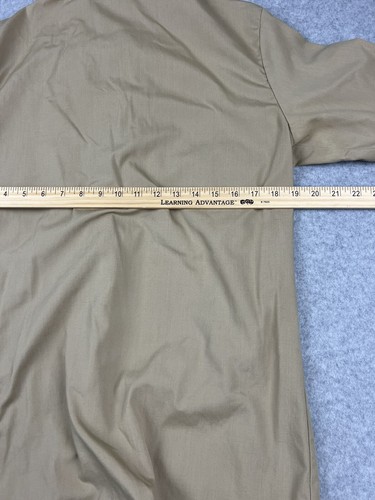Vintage Boy Scouts Uniform Mens Medium Tan Shirt Long Sleeve America USA - Picture 5 of 5
