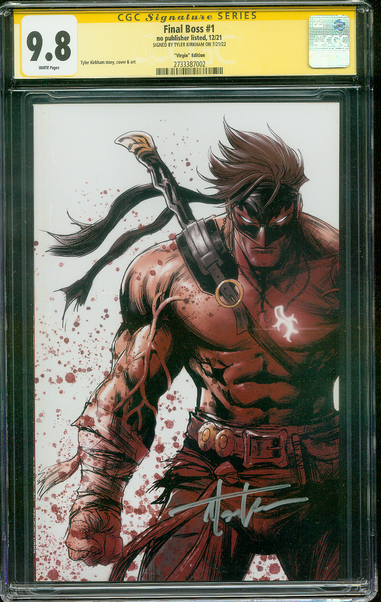 Final Boss 1 CGC SS 9.8 Kirkham Virgin Variant Invincible Battle