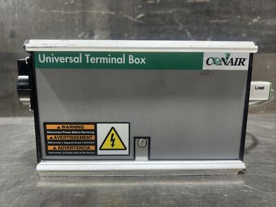 CONAIR material Hopper Universal Terminal Box Model UTB-24-D. Item ID 2