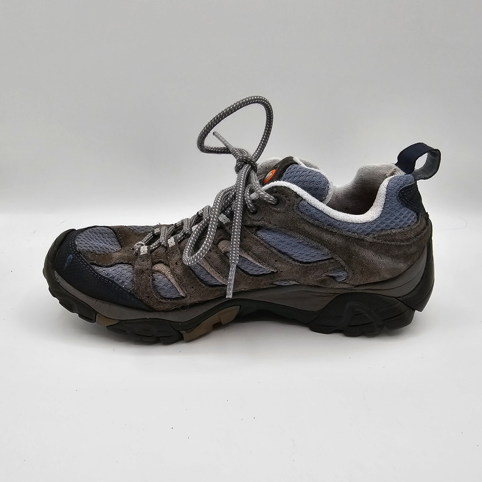 Scarpe Merrell Moab Ventilatore Trail Escursionismo Grigio Fumo Blu J87762 Donna Taglia 8