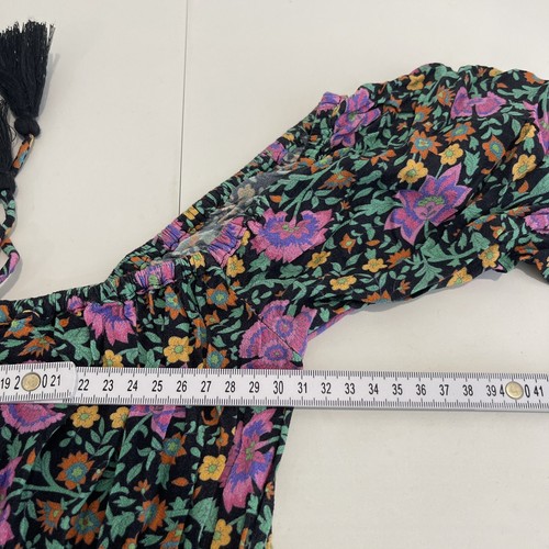 SPELL Village Mini Dress Size XXS Boho Floral On or Off Shoulder EUC RRP $259 - Picture 8 of 14