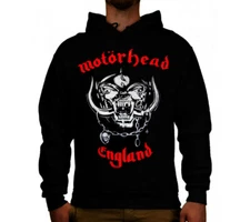 MOTORHEAD ENGLAND HOODIES BLACK MEN's SIZES