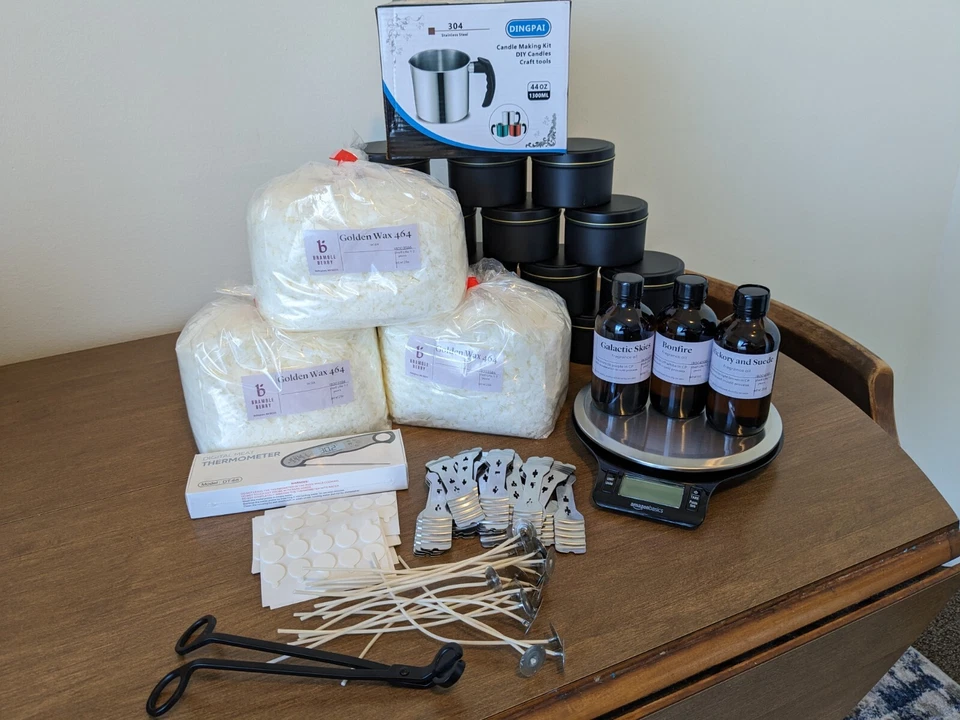 Kit para hacer velas de lujo de lujo Foto 4 de 4