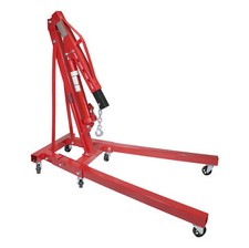 Dragway Tools 2 Ton Folding Hydraulic Engine Hoist Cherry Picker Shop Crane