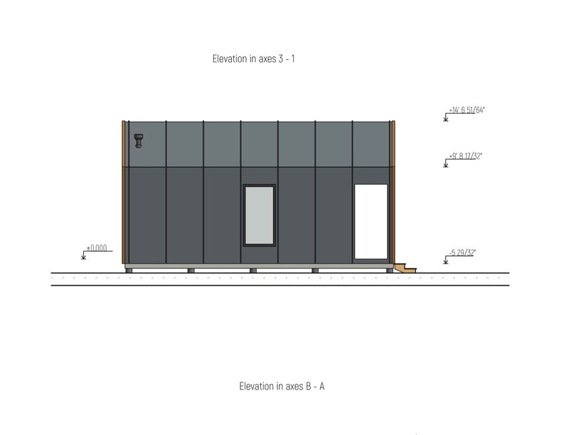 364 sg.ft SOLID PLYWOOD HOUSE KIT #PW-30 WOOD PREFAB DIY KIT BUILDING CABIN HOME - thumbnail 10