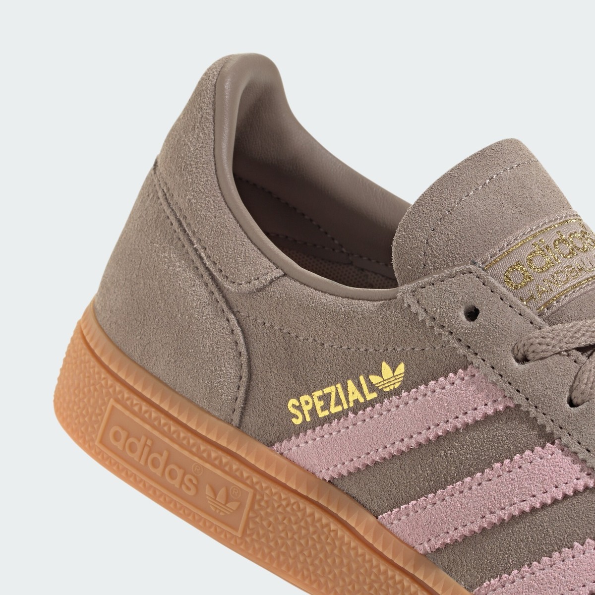 New Adidas Women's Handball Spezial Shoes - Chalky Brown/ Clear