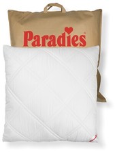 PARADIES Kopfkissen 80x80 cm Softy Top Plus Bio mit versteppten Bezug
