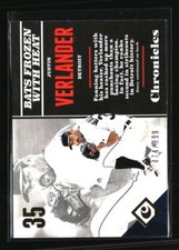 Justin Verlander 2017 Panini Chronicles #35 Baseball Card