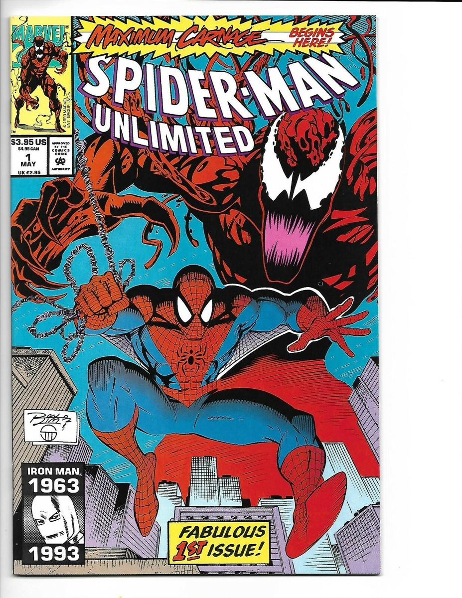 Spider-man Maximum Carnage Complete Set of 14 X-over Issues All NM