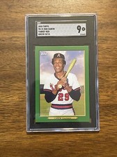 2020 Topps Turkey Red Rod Carew Green #10/10 Bookend MLB Twins SGC 9