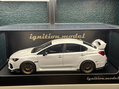 1/18 Ignition Model Subaru Impreza WRX (CBA-VAB) STI Pearl White IG3611