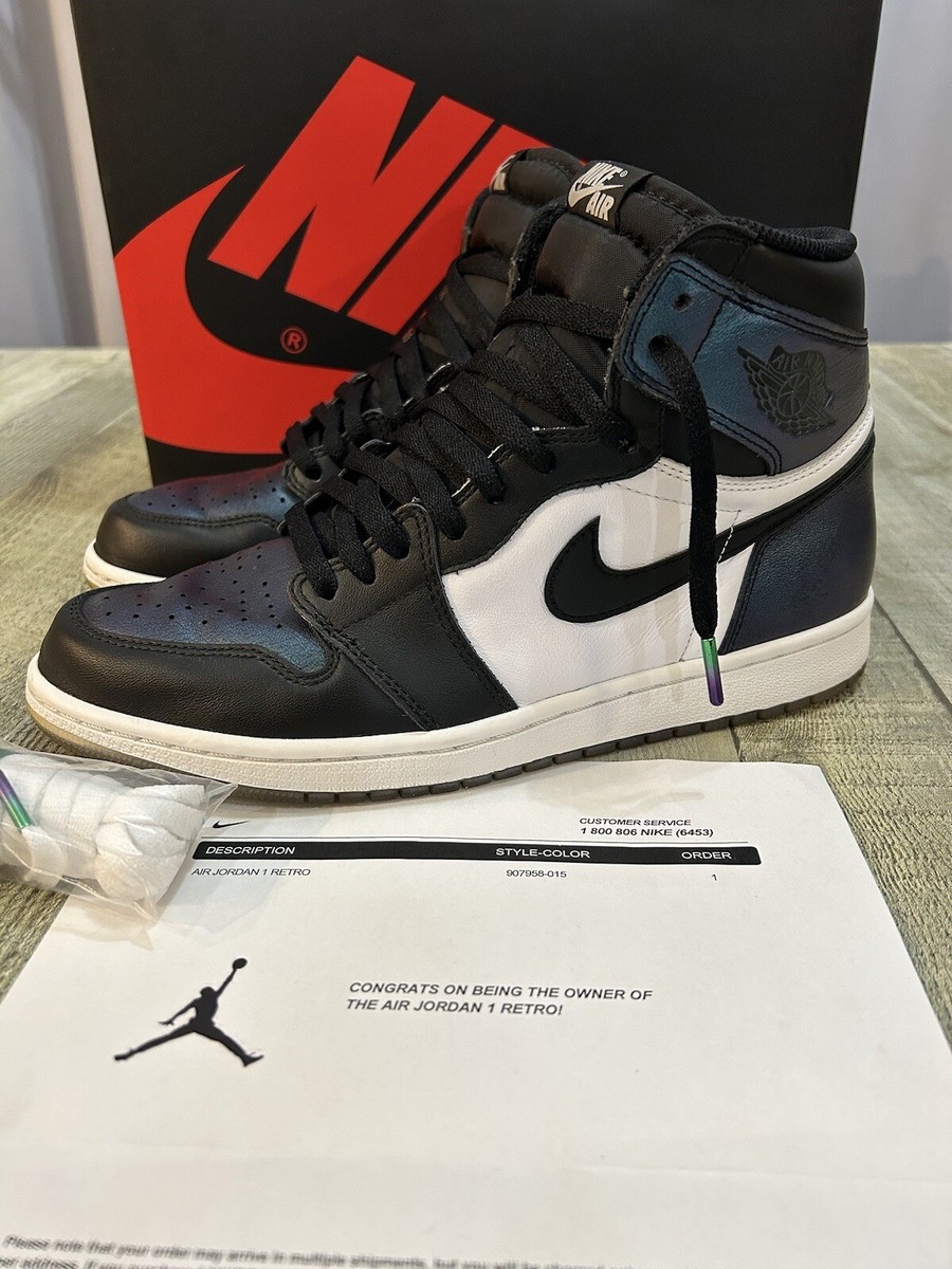 Size 10 Jordan Retro High OG All Star Chameleon 2017