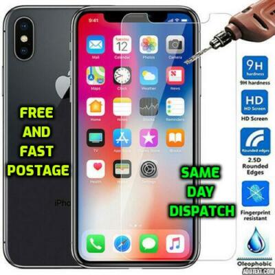Displayschutzfolie iPhone Hartglas (16/15/14/13/11/XR/XS/Max/7/8 Plus) Posten