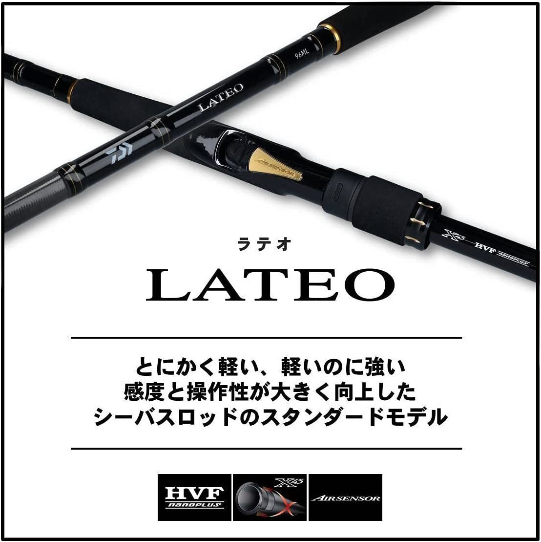 ロッド LATEO 110MH Daiwa Seabass Rod Lateo 110MH-4 K (Spinning 4 piece) | eBay