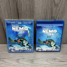 Finding Nemo Blu Ray Two Disc Collectors edition With Slip Cover Tested Works