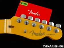 Fender American Professional II Telecaster Tele NECK with TUNERS, C Shape Maple
