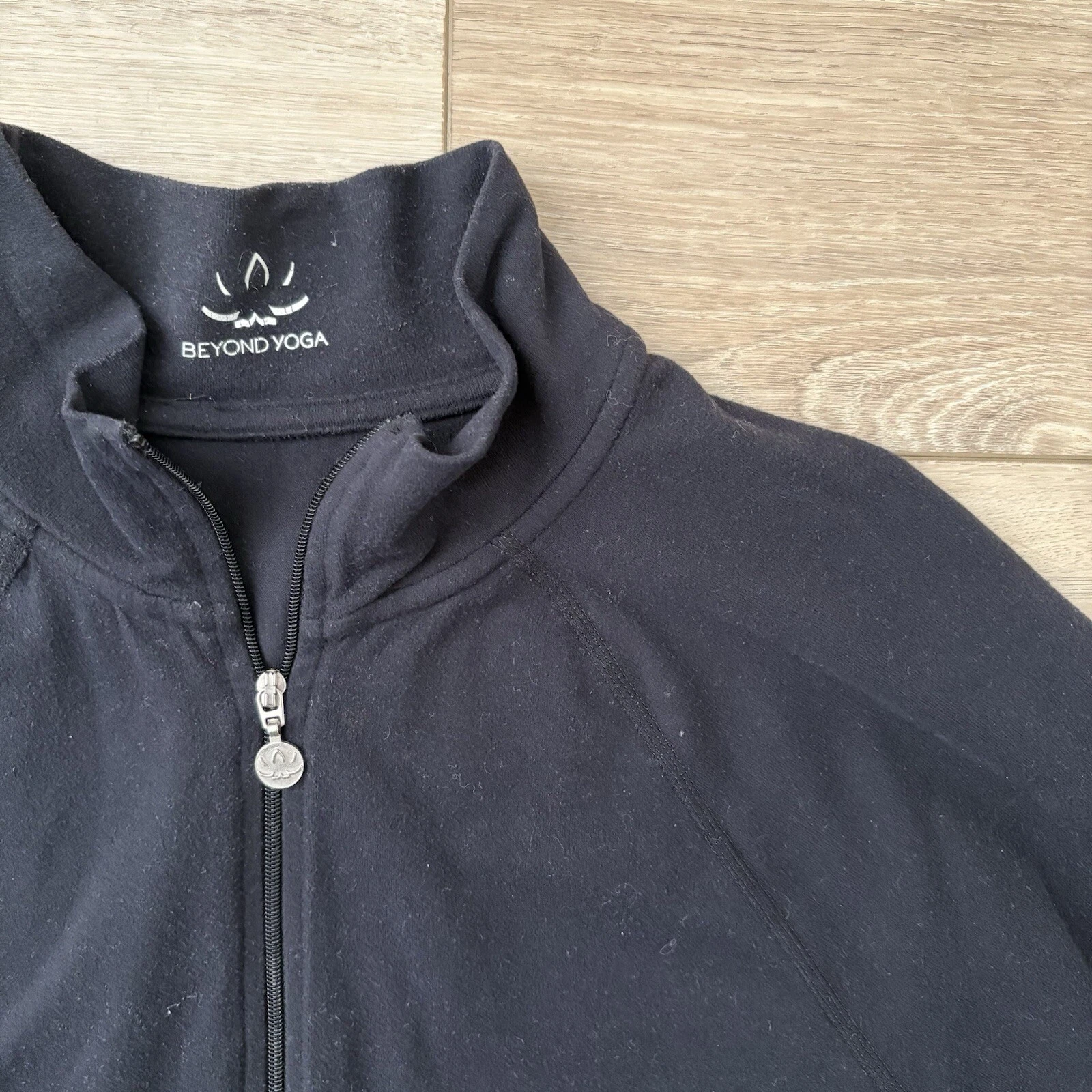 beyond-yoga original full zip long sleeve jacket