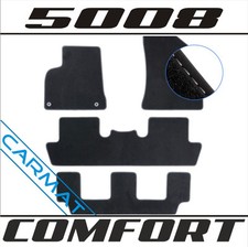Fussmatten für Peugeot 5008 I Bj. 2009-2017 Fußmatten Autoteppiche COMFORT