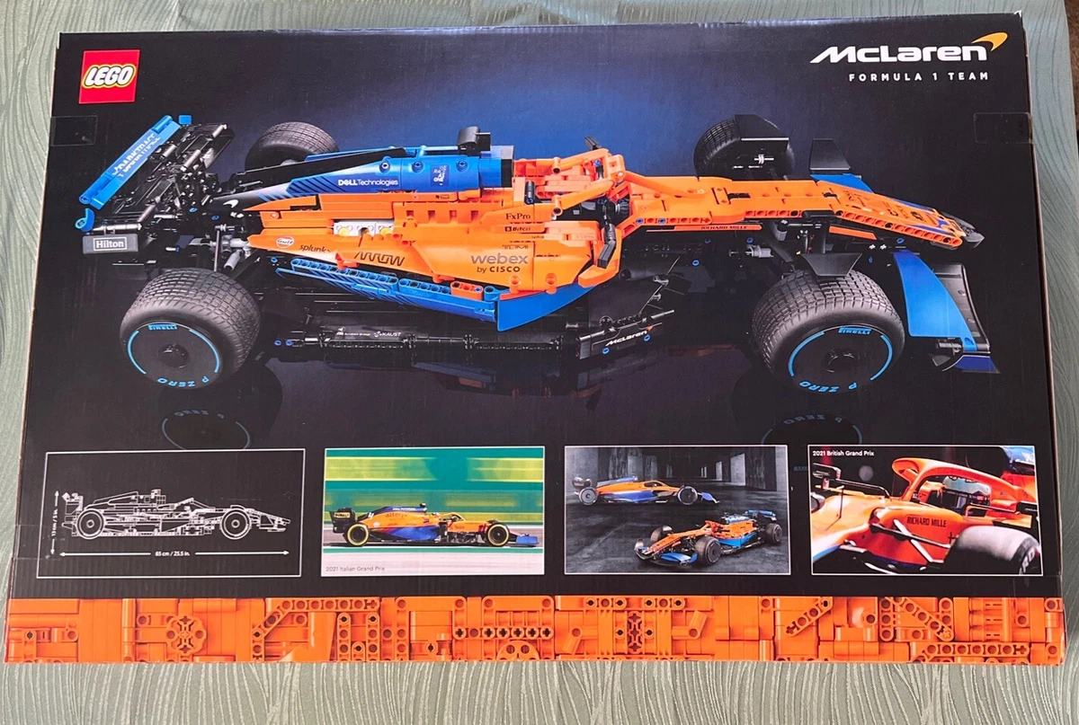 LEGO Technic - Coche de Carreras McLaren Formula 1 - 42141 - Mundo  Consumible Tienda Informática Juguetería Artes Graficas