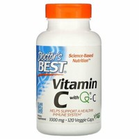Doctor's Best Vitamin C Mit Q-C, 1.000 Mg, 120 VEGGIE-KAPSELN