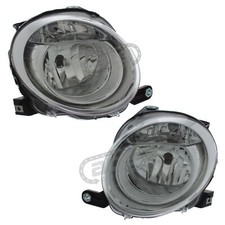 Faros delanteros Abarth 500 2008-2015 haz de cruce bajo 1 par izquierdo y derecho
