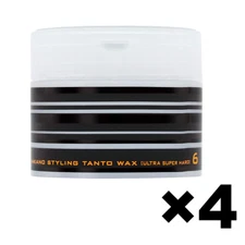NAKANO Styling TANTO N WAX 6 Ultra Super Hard Type 4Pack Set 90g Made in Japan