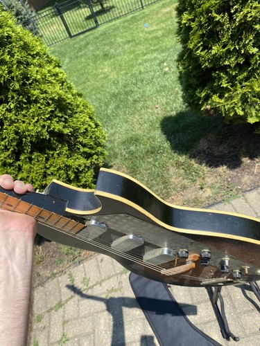 Vintage 1960's Kay Value Leader Sunburst 3 Pickup Electric Guitar NICE !! - Picture 17 of 20