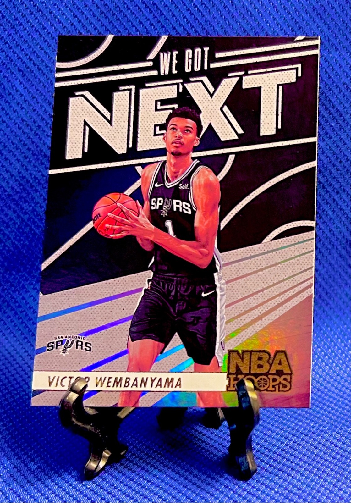 2023-24 Panini NBA Hoops SSP HOLO We Got Next Victor Wembanyama RC #33 RARE