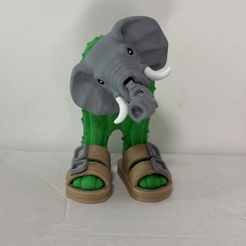 Lilililalila Cactus Elefante Italiano Brainrot Juguete Impreso en 3D Figura Regalo Regalo - Imagen 2 de 5