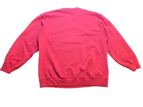 Vintage 90’s Charlie Brown Happy Holidays Peanuts Crewneck Red Large - Picture 6 of 8