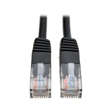 3' Cat5E Patch Cable Black