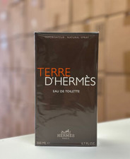  TERRE D'HERMES  Hermes Paris 6.7 oz 200 ML EDT  BRAND NEW SEALED 