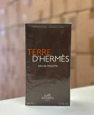 * TERRE D'HERMES * Hermes Paris 6.7 oz 200 ML EDT * BRAND NEW SEALED *