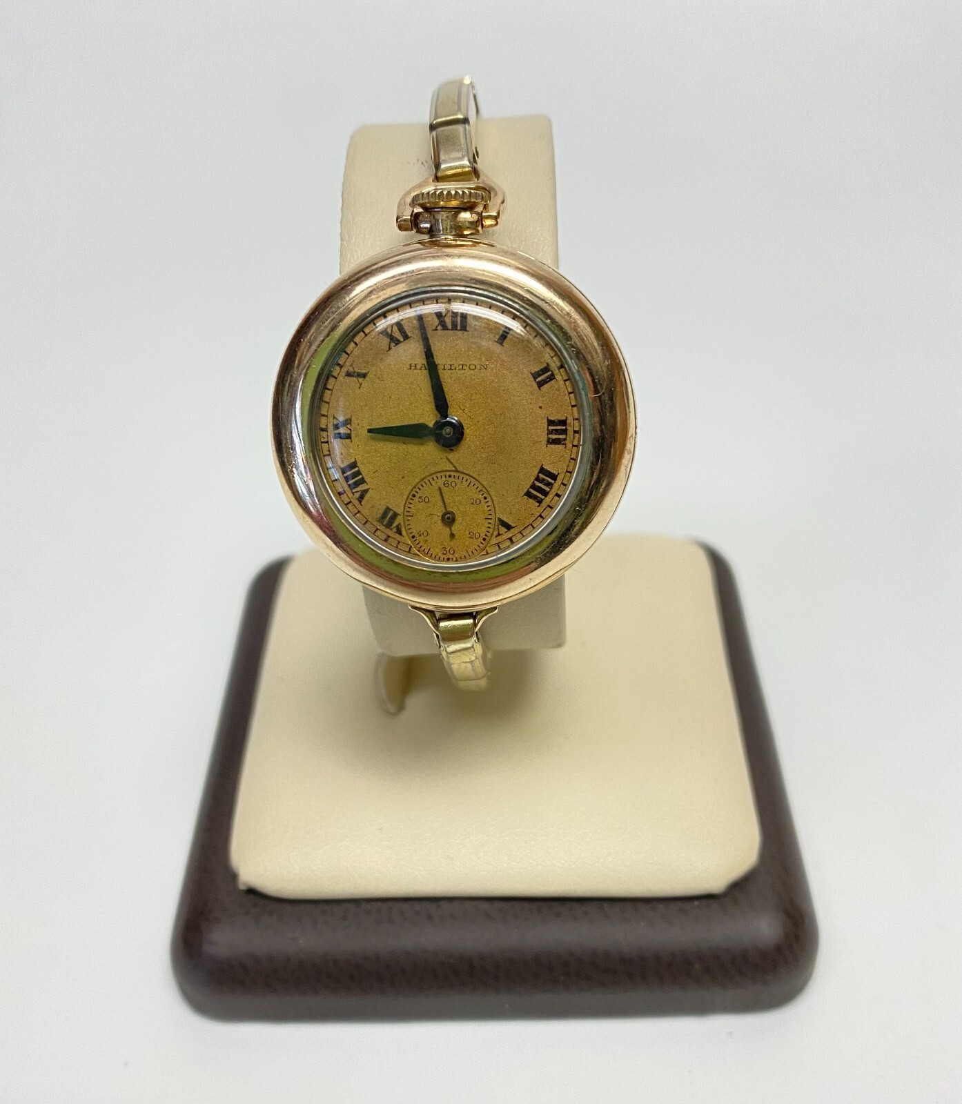 Hamilton Watch Movement Watch Co Lancaster PA Guaranteed 25 Years Case 10K GF