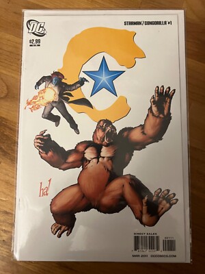 Starman / Congorilla #1 - DC Comics - March 2011 - JLA Omega - Cover by Gene Ha