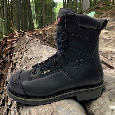 Red Wing Mens GoreTex Steel Toe Spiked Calk Logger Boots  display picture 1