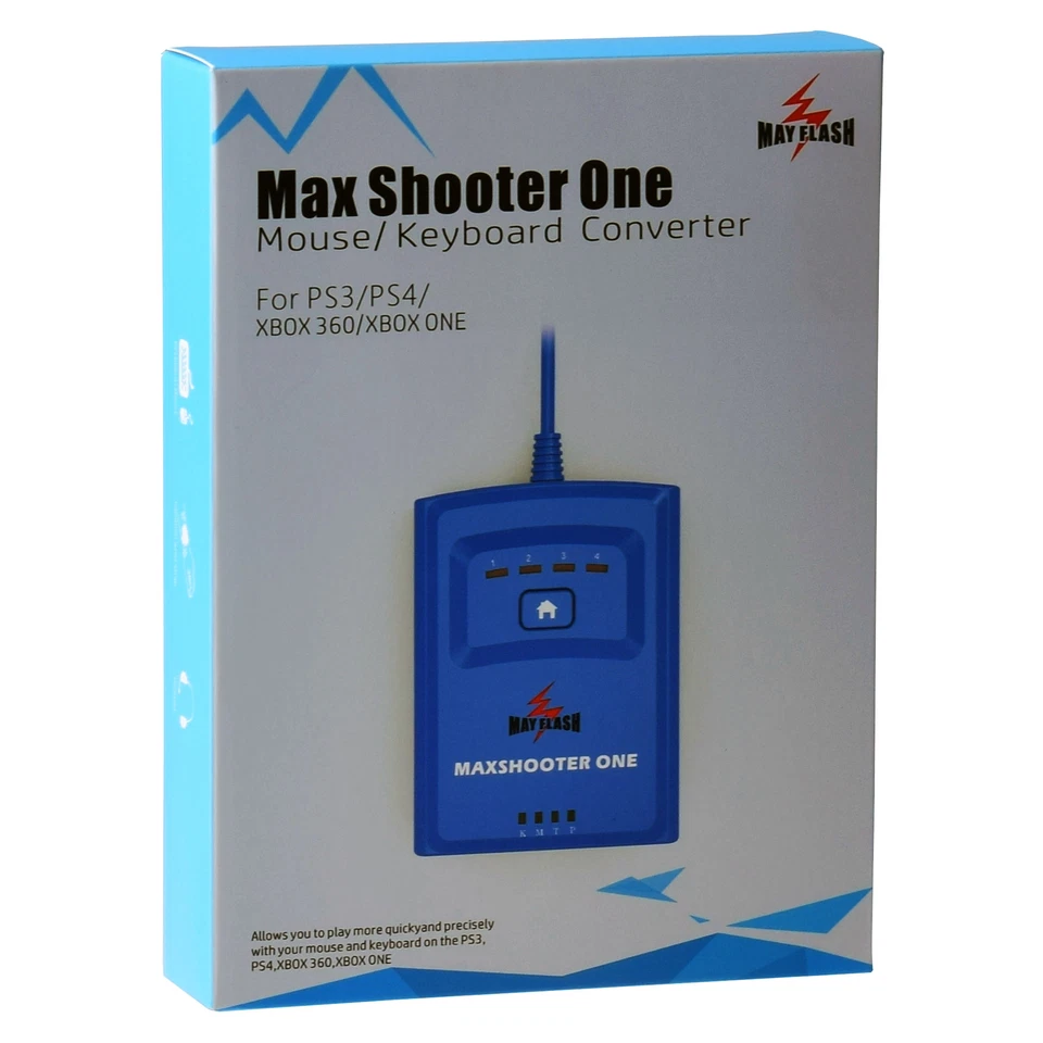 MayFlash Multi Max Shooter One Mouse Keyboard Converter for PS 3 Slim 4 XBOX 360 - Image 3 of 3