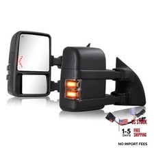 Power Heated Arrow Tow Mirrors for 99-16 F250-F550 Super Duty