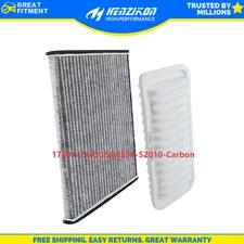Engine & Cabin Air Filter for 2000-2005 Toyota Echo 17801-21030 / 88568-52010