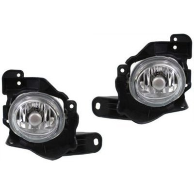 Fog Light Set For 2010-2013 Mazda 3 2.3L Mazdaspeed Driver and Passenger Side