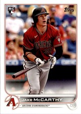 2022 Topps #370 Jake McCarthy FREE SHIPPING